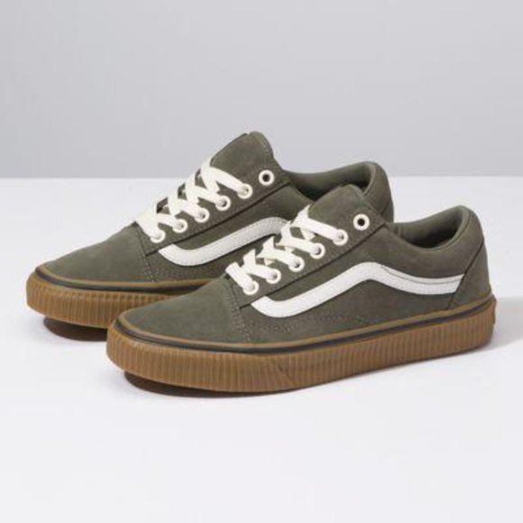 Vans Other - VANS Old Skool Green Shoes Men's Size 5.5